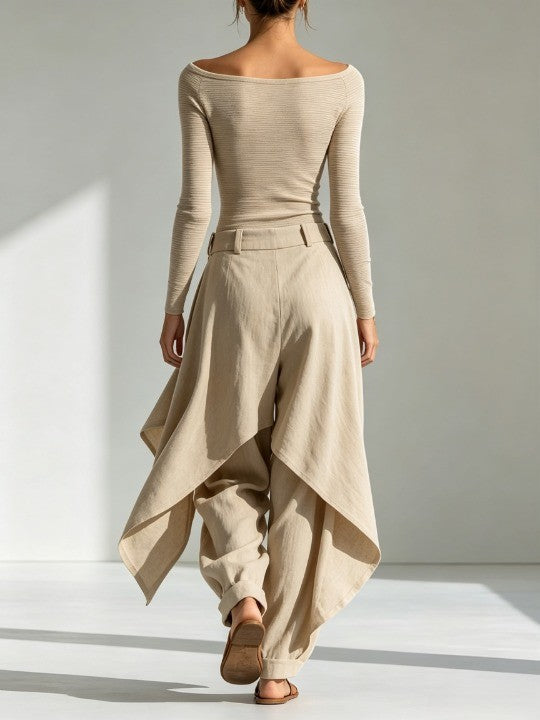 GIULIANA | Conjunto de Top Beige