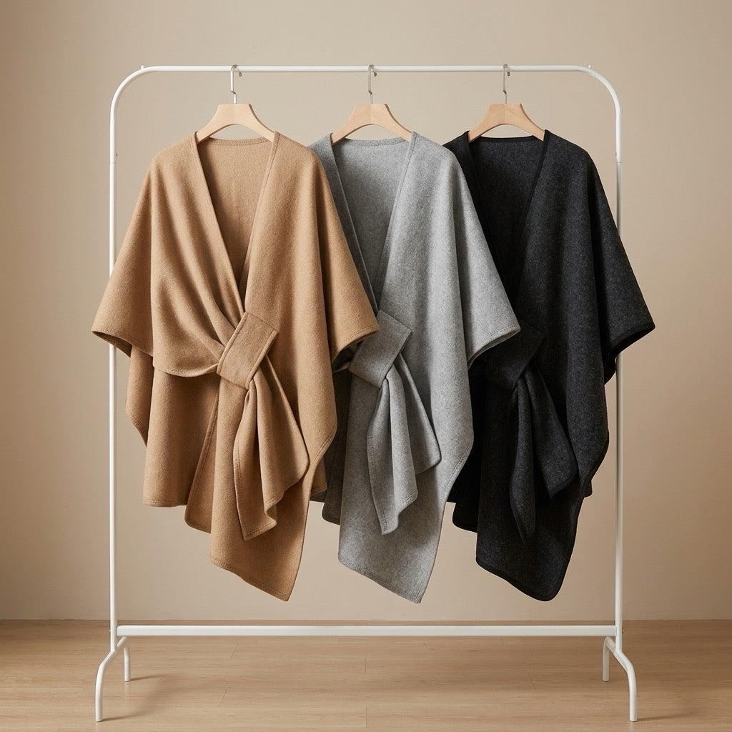 Poncho Capa Sienna