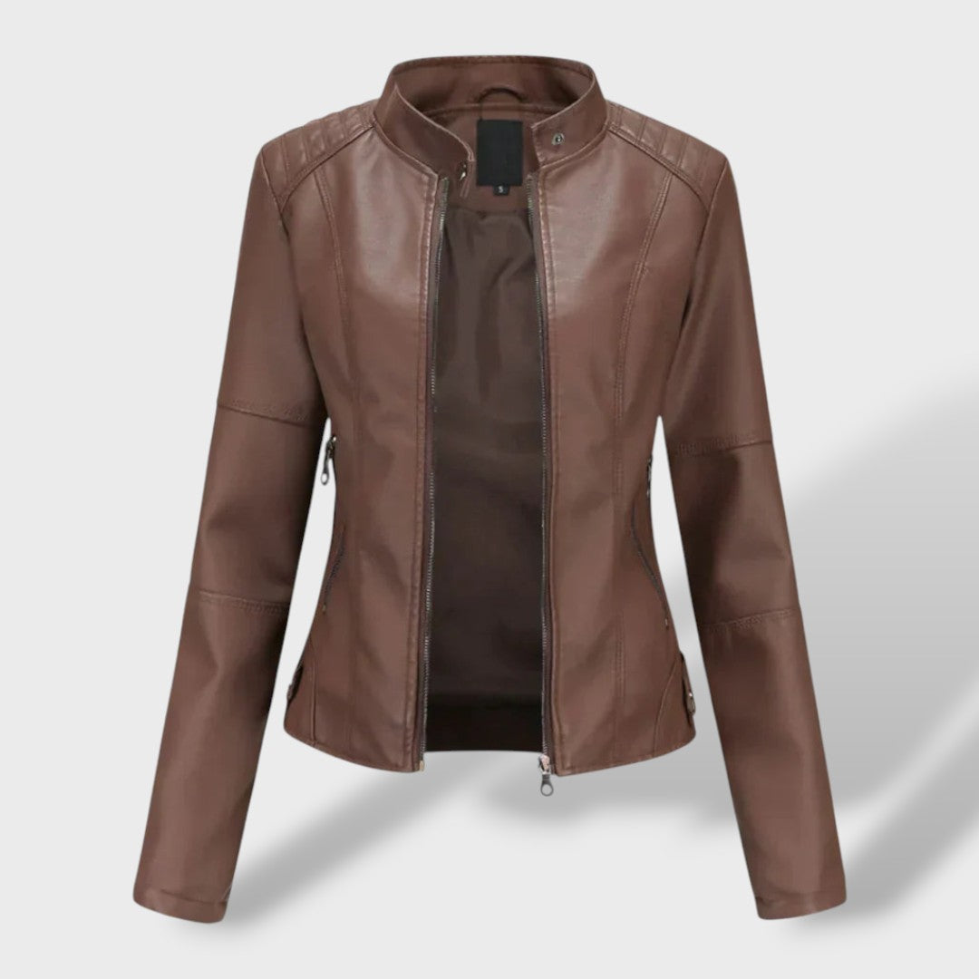 Isabel| Chaqueta cuero mujer
