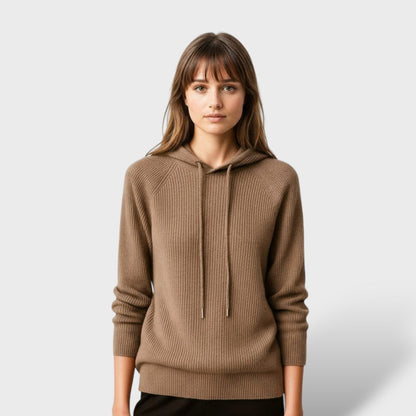 Sudadera de Cachemira Clásica para Mujer
