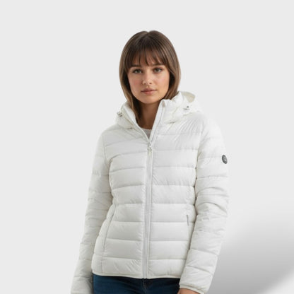 Chaqueta Acolchada Ligera de Plumas Mujer