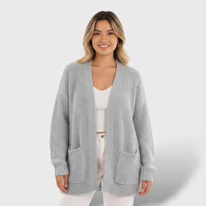 Cárdigan largo invierno mujer