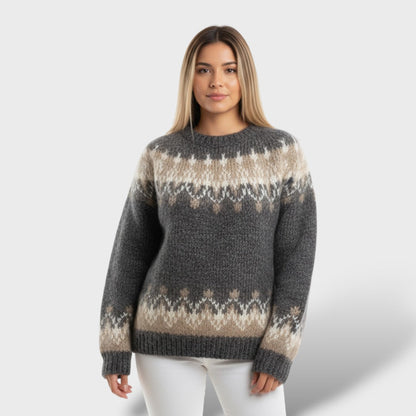 Suéter elegante cashmere mujer