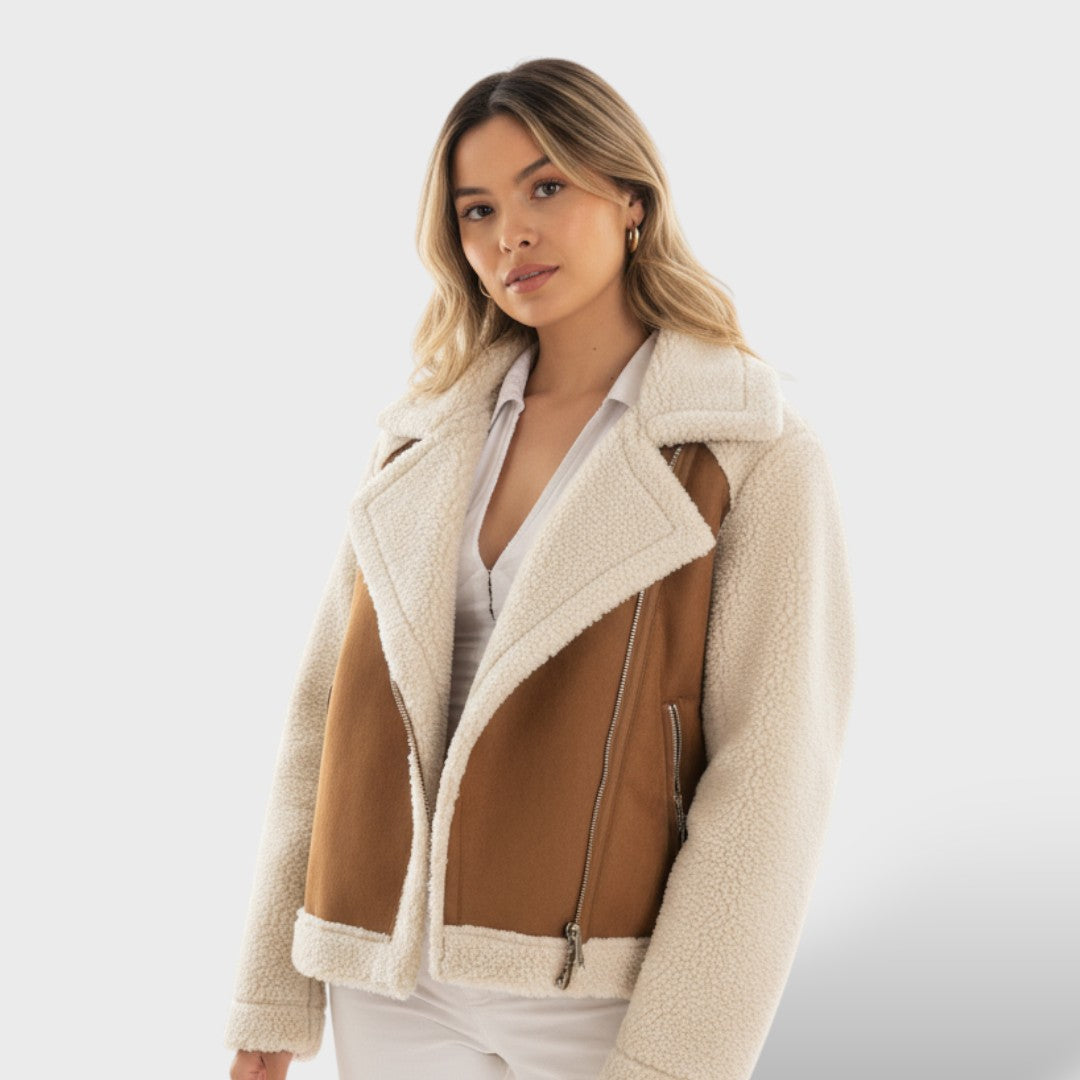 Chaqueta Mujer Forro Polar Cálida
