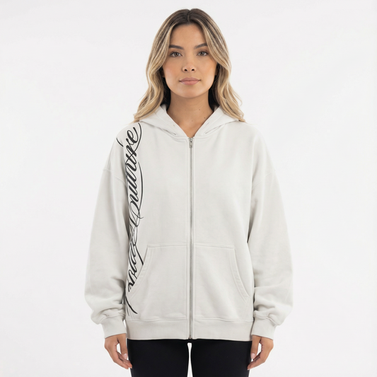 Sudadera Oversize con Cremallera Unisex