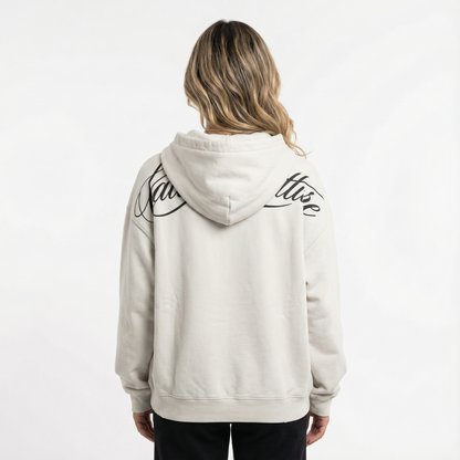 Sudadera Oversize con Cremallera Unisex