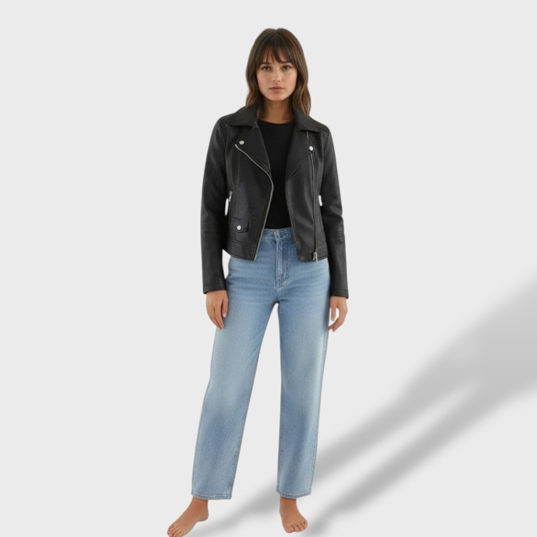 Isabel| Chaqueta cuero mujer
